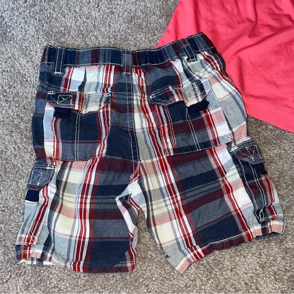 nautica/jumping bean trio of 2t shorts/shirt - Picture 7 of 8